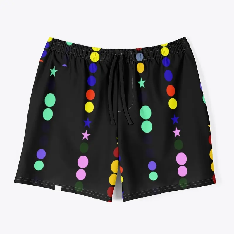 All-Over Print Men's Swim Trunks